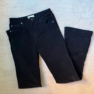 Zara Black Corduroy Boot Cut Jeans!